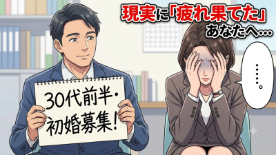 アラフォーバツイチ女性が婚活で苦戦する本当の理由とは？再婚のプロが教える「地に足のついた」成婚の秘訣